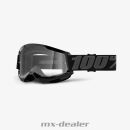 100 % Prozent Brille Strata2 Black schwarz Motocross...