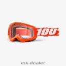 100 % Prozent Brille Strata2 Orange Motocross Enduro...