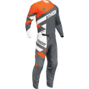 Thor MX Sector Checker Charcoal Orange Cross Jersey Hose Combo Motocross Enduro Quad