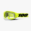 100 % Prozent Racecraft2 Neongelb verspiegelt MX Motocross Cross Brille DH