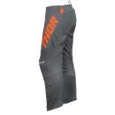 Thor MX Sector KINDER Youth Checker Charcoal Orange Motocross Combo Cross Hose Jersey
