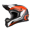 ONeal 1 SRS Stream Orange Schwarz Helm Crosshelm MX Motocross Cross Enduro