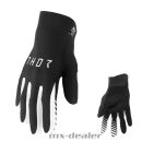 Thor Agile Solid Handschuhe Schwarz Weiß MX...