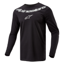 Alpinestars Fluid Graphite Schwarz Silber MX Motocross Cross Jersey Shirt MTB Enduro XL