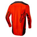 Alpinestars Fluid Lurv Hot Orange Schwarz MX Motocross Enduro Combo Cross Hose Jersey