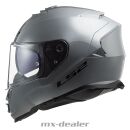 LS2 FF 800 Storm Solid Nardo Grey Hochglanz Motorrad Helm...