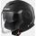 LS2 OF570 Verso Single Mono Matt Black Schwarz Motorrad Helm Jethelm