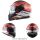 LS2 FF320 Stream EVO KUB Schwarz Rot Motorrad Helm Integralhelm Race