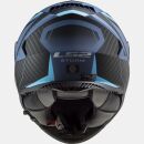 LS2 FF 800 Storm Racer Blau Schwarz Motorrad Helm Integralhelm Sonnenblende