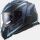 LS2 FF 800 Storm Racer Blau Schwarz Motorrad Helm Integralhelm Sonnenblende