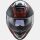 LS2 FF 800 Storm Nerve Schwarz Rot Motorrad Helm Integralhelm Sonnenblende