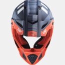 LS2 MX 437 Fast EVO XCode Orange Blau Helm Motocross...