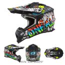 ONeal Crosshelm 2SRS Rancid ECE 06 MX Helm + HP7 Brille...