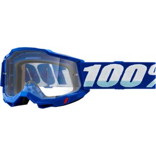 100 % Accuri2 OTG Blau MX Motocross Enduro Crossbrille für Brillenträger
