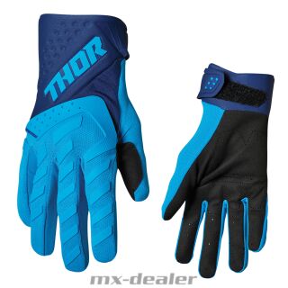 Thor Spectrum Handschuhe Blau MX Motocross Enduro Quad BMX MTB Downhill