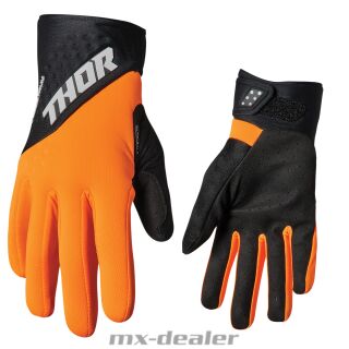 Thor Spectrum Winter Handschuhe Orange MX Motocross Enduro Quad BMX MTB