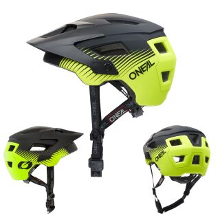 ONeal Defender Grill Neongelb Fahrrad Helm All Mountain Bike Trail Enduro