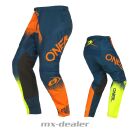ONeal Element V22 Racewear Orange MX Hose Crosshose...