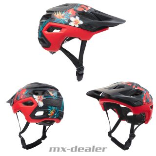 ONeal Trailfinder V22 Rio Rot Fahrrad Helm All Mountain Bike Trail MTB BMX