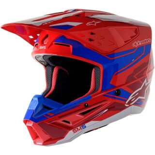 Helm SM5 ACT2 RED/BL M