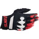 Handschuhe HALO BLK/WT/RD XL
