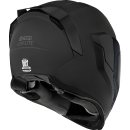Icon Airflite Dark ECE 06 Schwarz + Extra Visier Integralhelm Motorrad Helm Stuntriding