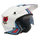 ONeal Volt MN1 V24 ECE06 Helm mit Visier Weiß Trial Roller Enduro Supermoto Quad