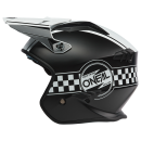 ONeal Volt Cleft V24 ECE06 Helm mit Visier Schwarz Trial Roller Enduro Supermoto Quad