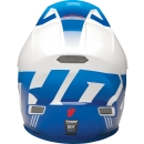 Thor MX Sector 2 Crosshelm Carve Weiß Blau ECE06 Helm MX Helm Motocross Cross Quad