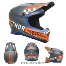 Thor MX Sector 2 Crosshelm Combat Orange ECE06 Helm MX...