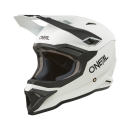 ONeal 1 SRS V24 ECE06 Solid Weiß MX Helm Crosshelm Motocross Cross Enduro
