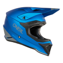 ONeal 1 SRS V24 ECE06 Solid Blau MX Helm Crosshelm Motocross Cross Enduro