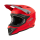 ONeal 1 SRS V24 ECE06 Solid Rot MX Helm Crosshelm + HP7 Brille Motocross Cross Enduro