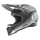 ONeal 1 SRS V24 ECE06 Stream Schwarz Grau MX Helm Crosshelm + HP7 Brille Motocross Cross Enduro