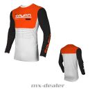 Seven MX Vox Aperture Orange 2024 MX Motocross Cross Jersey Shirt MTB Enduro