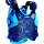 Thor Sentinel Pro Brustpanzer Brustschutz MX Enduro Motocross Blau