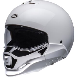 BELL Broozer Helm S Duplet Weiß Glanz