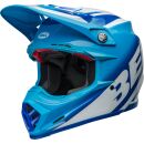 BELL Moto-9S Flex Helm - Rail Gloss Blue/White...