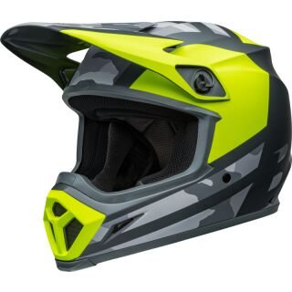 BELL MX-9 Mips Helm - Alter Ego Matte Hi-Viz/Camo Größe: L