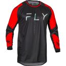 FLY RACING Evolution DST Jersey - Schwarz/Rot S Rot &...
