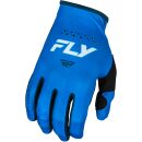 FLY RACING Lite Handschuhe S/M Blau & Weiss 2024