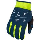 FLY RACING F-16 Handschuhe XS/M Blau & Fluo Gelb...