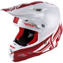 FLY RACING F2 Carbon Shield Helm Weiß/Rot XL  2021