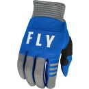 FLY RACING F-16 Handschuhe Blau/Grau S-8 S Blau &...