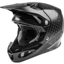 FLY RACING Formula Carbon Solid Helm Schwarz Carbon XL XL...