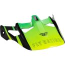 FLY RACING Werx-R Helmschirm Hi-Vis/Teal Carbon   2023