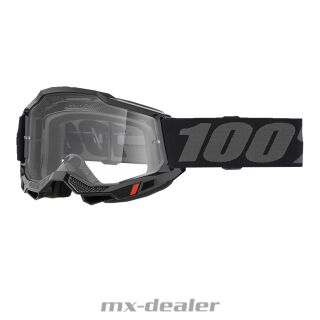 100 % Accuri2 OTG Schwarz New MX Motocross Enduro Crossbrille für Brillenträger
