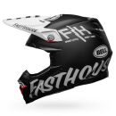 BELL Moto-9s Flex Fasthouse Crew MX Enduro Helm Crosshelm Schwarz