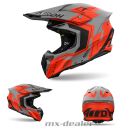 Airoh Twist 3 Dizzy Orange Matt MX Helm Crosshelm Motocross Quad Enduro