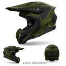 Airoh Twist 3 Military Matt MX Helm Crosshelm + HP7 Brille Motocross Quad